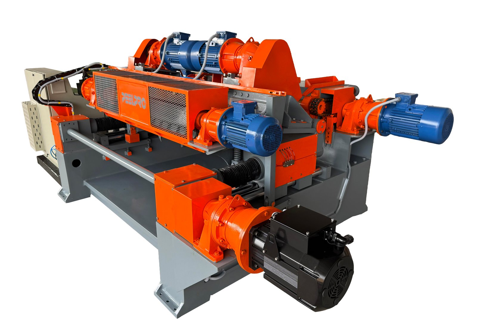 Spindle Less Log Peeling Machine